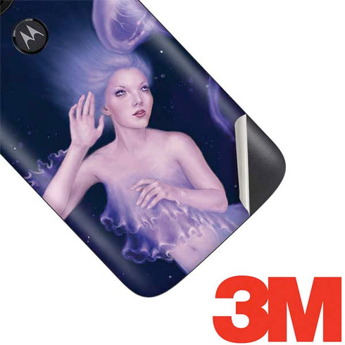 Rachel Anderson Mermaid and Jellyfish Moto E5 Play Skin