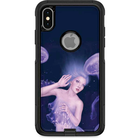 Rachel Anderson Mermaid and Jellyfish Otterbox Commuter iPhone Skin