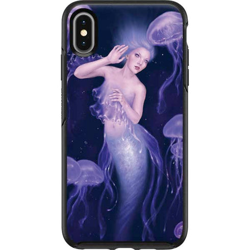 Rachel Anderson Mermaid and Jellyfish Otterbox Symmetry iPhone Skin