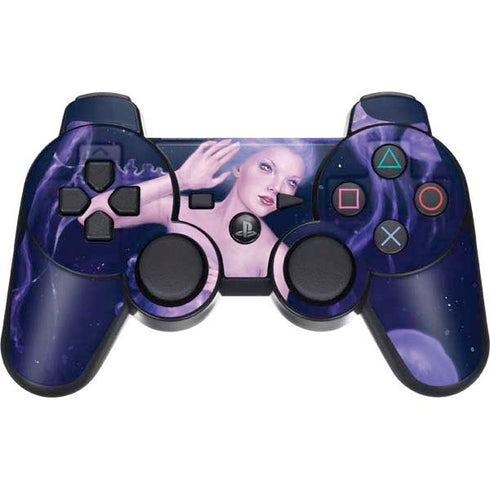 Rachel Anderson Mermaid and Jellyfish PS3 Dual Shock wireless controller Skin