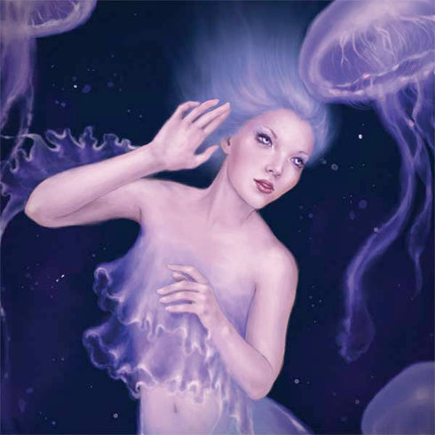 Rachel Anderson Mermaid and Jellyfish Surface Book 2 15in Skin