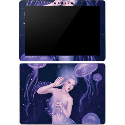 Rachel Anderson Mermaid and Jellyfish Surface Go Skin