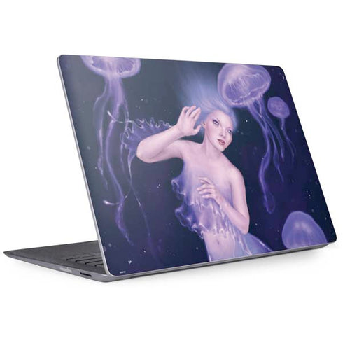 Rachel Anderson Mermaid and Jellyfish Surface Laptop 2 Skin