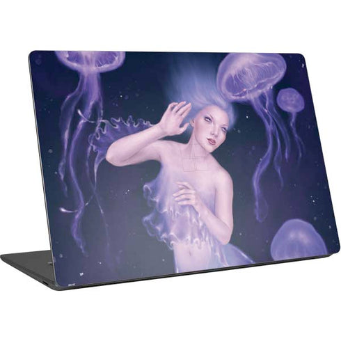 Rachel Anderson Mermaid and Jellyfish Surface Laptop 4 15in Skin