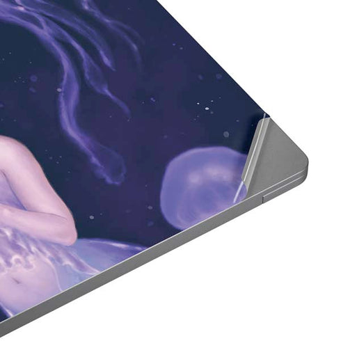 Rachel Anderson Mermaid and Jellyfish Surface Laptop 4 15in Skin