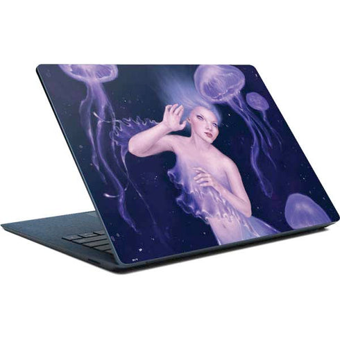 Rachel Anderson Mermaid and Jellyfish Surface Laptop Skin