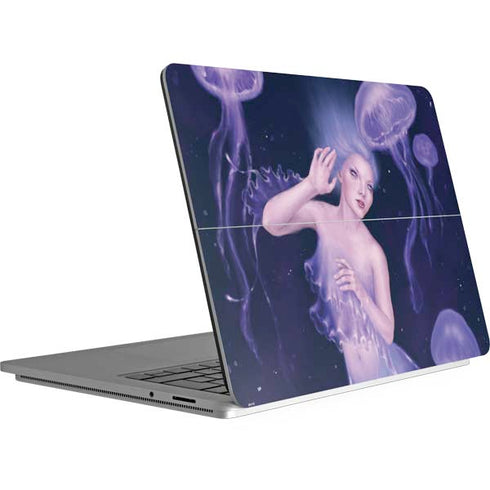 Rachel Anderson Mermaid and Jellyfish Surface Laptop Studio Skin