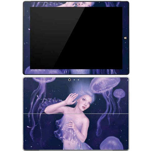 Rachel Anderson Mermaid and Jellyfish Surface Pro 3 Skin