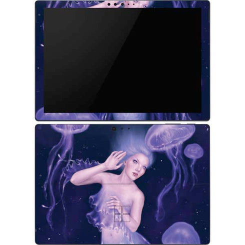 Rachel Anderson Mermaid and Jellyfish Surface Pro 6 Skin