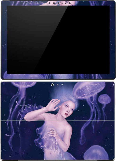 Rachel Anderson Mermaid and Jellyfish Surface Pro (2017) Skin
