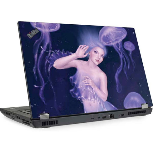Rachel Anderson Mermaid and Jellyfish Lenovo ThinkPad Skin