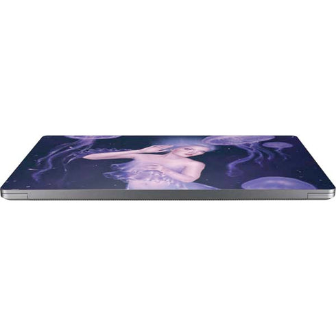 Rachel Anderson Mermaid and Jellyfish Universal Laptop 18in (14.6 x 10.6in) Skin