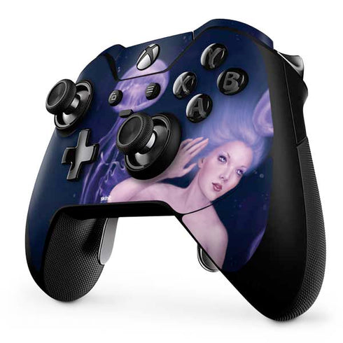 Rachel Anderson Mermaid and Jellyfish Xbox One Elite Controller Skin