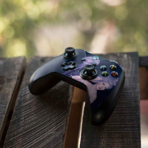 Rachel Anderson Mermaid and Jellyfish Xbox One X Controller Skin