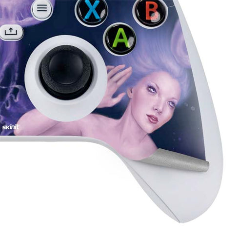 Rachel Anderson Mermaid and Jellyfish Xbox Series S Controller Skin