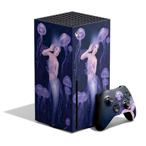 Rachel Anderson Mermaid and Jellyfish Xbox Series X Bundle Skin