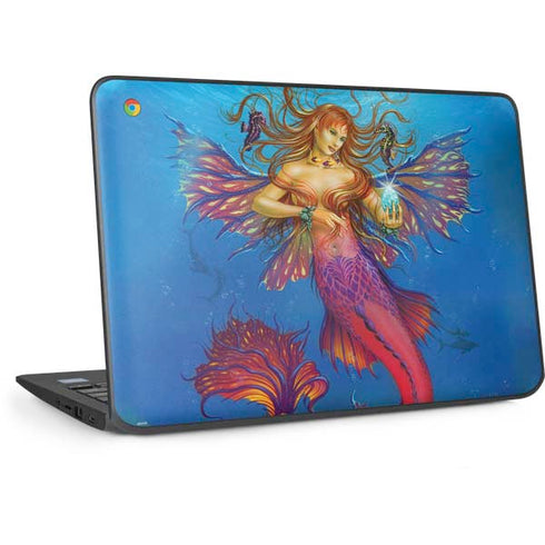 Mermaid Water Fairy by Ed Beard Jr HP Chromebook Skin