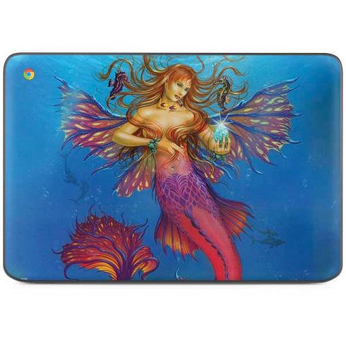 Mermaid Water Fairy by Ed Beard Jr HP Chromebook Skin