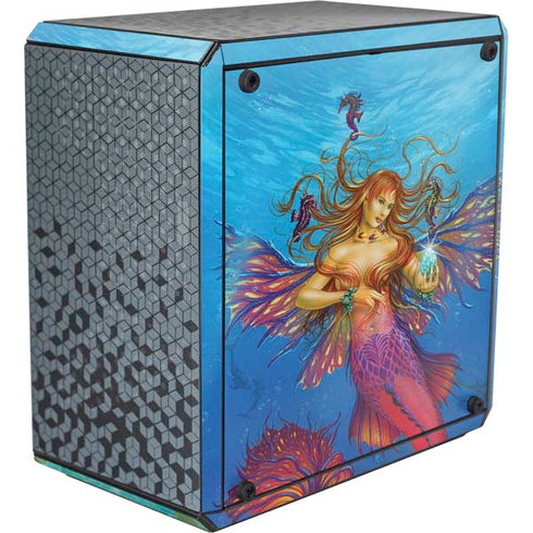Ed Beard Jr. Mermaid Water Fairy Cooler Master MasterBox Q300L Mini Tower Skin