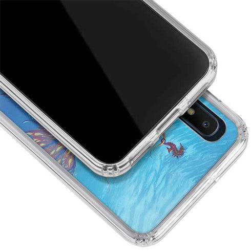 Ed Beard Jr. Mermaid Water Fairy Galaxy A10e Clear Case