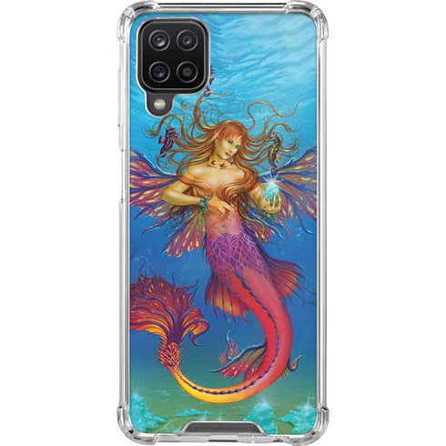Ed Beard Jr. Mermaid Water Fairy Galaxy A12 Clear Case