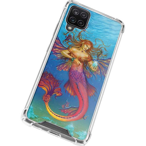 Ed Beard Jr. Mermaid Water Fairy Galaxy A12 Clear Case