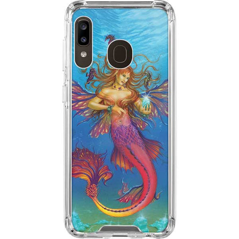 Ed Beard Jr. Mermaid Water Fairy Galaxy A30 Clear Case