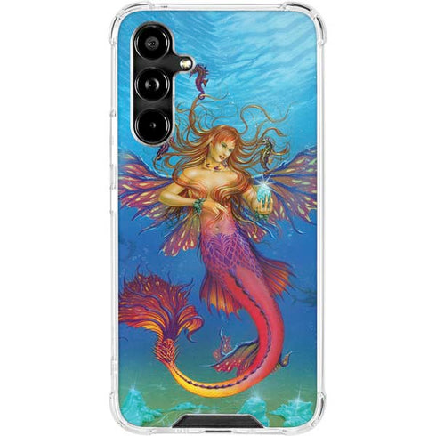 Mermaid Water Fairy by Ed Beard Jr Galaxy A54 5G Clear Case