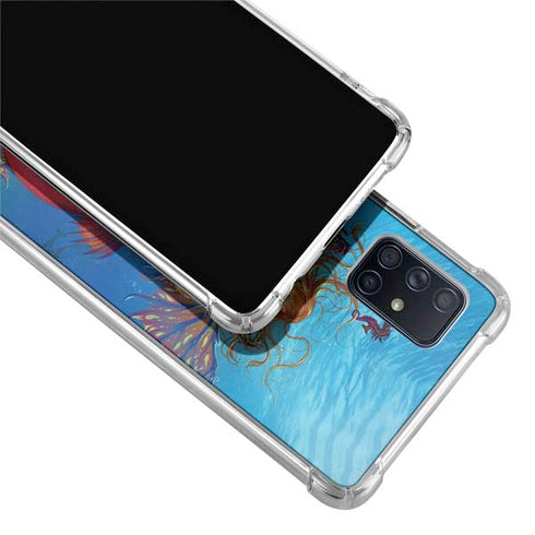Ed Beard Jr. Mermaid Water Fairy Galaxy A71 5G Clear Case