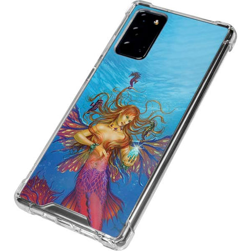 Ed Beard Jr. Mermaid Water Fairy Galaxy Note20 5G Clear Case
