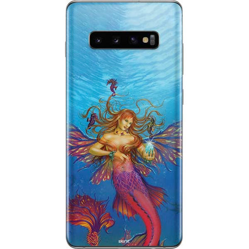 Ed Beard Jr. Mermaid Water Fairy Galaxy S10 Plus Skin
