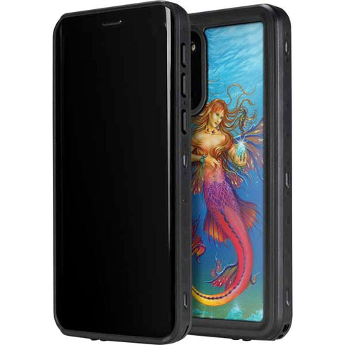 Ed Beard Jr. Mermaid Water Fairy Galaxy S20 Plus Waterproof Case