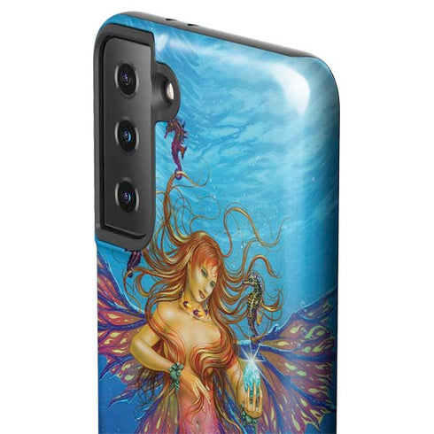 Ed Beard Jr. Mermaid Water Fairy Galaxy S21 FE Pro Case