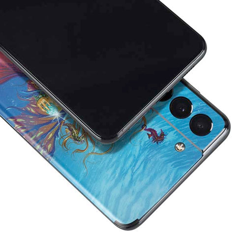 Ed Beard Jr. Mermaid Water Fairy Galaxy S21 Plus 5G Skin