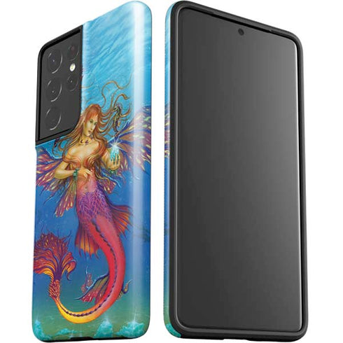 Ed Beard Jr. Mermaid Water Fairy Galaxy S21 Ultra 5G Pro Case