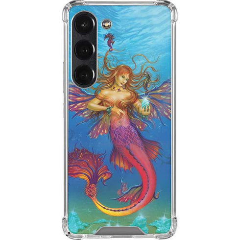 Ed Beard Jr. Mermaid Water Fairy Galaxy S23 Clear Case