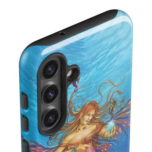 Mermaid Water Fairy by Ed Beard Jr Galaxy S24 Plus Impact Case