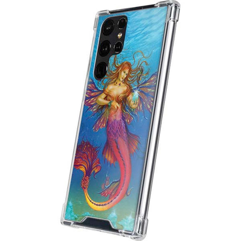 Mermaid Water Fairy by Ed Beard Jr Galaxy S24 Ultra Clear Case