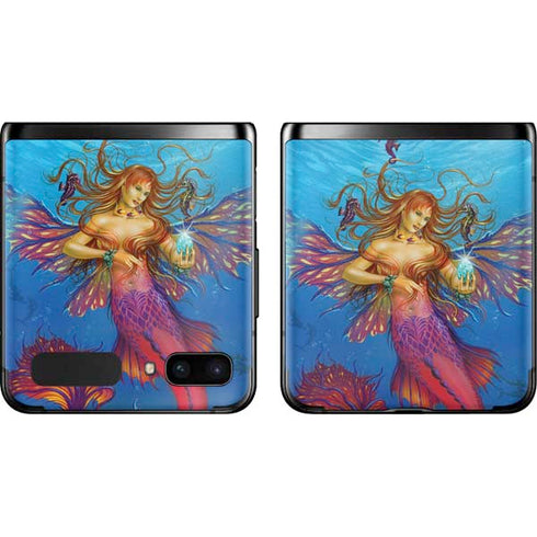 Ed Beard Jr. Mermaid Water Fairy Galaxy Z Flip Skin