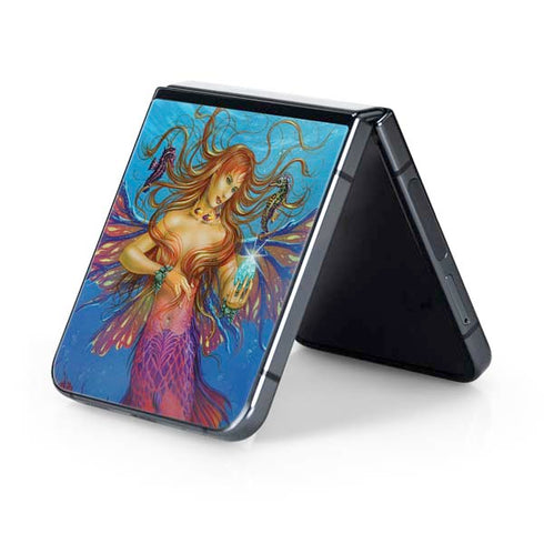 Mermaid Water Fairy by Ed Beard Jr Galaxy Z Flip5 5G Skin
