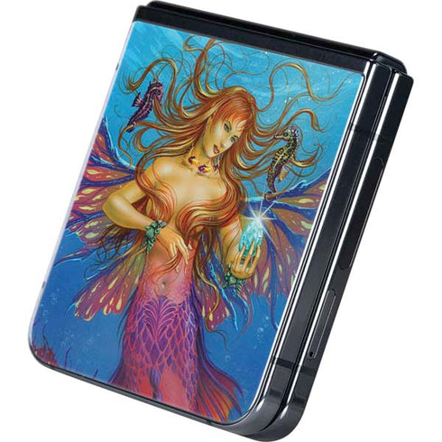 Mermaid Water Fairy by Ed Beard Jr Galaxy Z Flip5 5G Skin