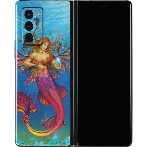 Ed Beard Jr. Mermaid Water Fairy Galaxy Z Fold2 5G Skin