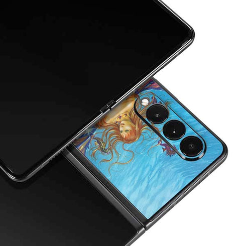 Ed Beard Jr. Mermaid Water Fairy Galaxy Z Fold3 5G Skin