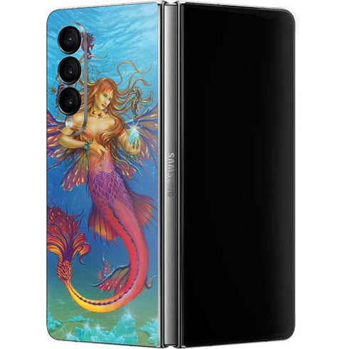 Ed Beard Jr. Mermaid Water Fairy Galaxy Z Fold4 5G Skin