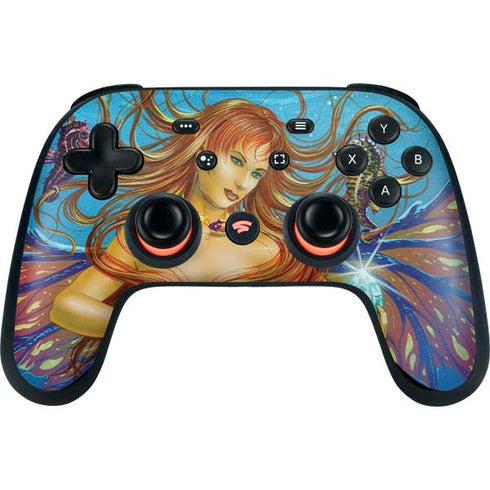 Ed Beard Jr. Mermaid Water Fairy Google Stadia Controller Skin