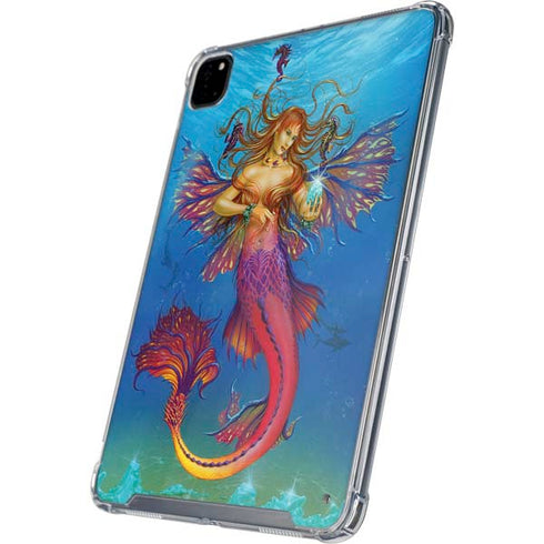 Ed Beard Jr. Mermaid Water Fairy iPad Pro 12.9in (2020) Clear Case