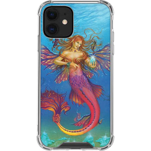 Ed Beard Jr. Mermaid Water Fairy iPhone 12 Mini Clear Case