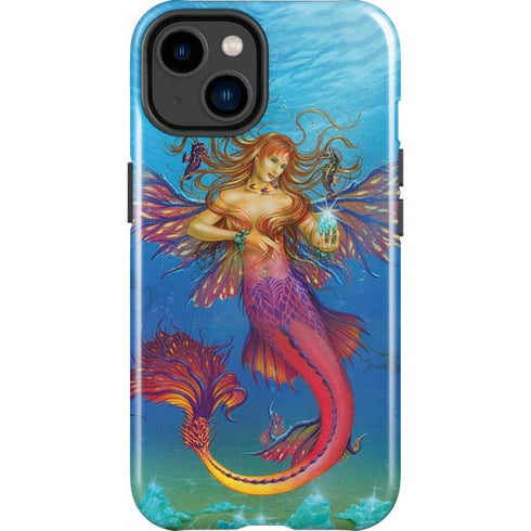 Mermaid Water Fairy by Ed Beard Jr iPhone 15 Plus Impact Case