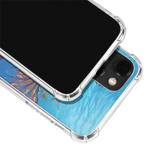 Mermaid Water Fairy by Ed Beard Jr iPhone 15 Plus Clear Case