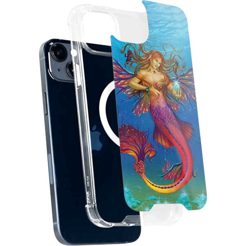 Mermaid Water Fairy by Ed Beard Jr iPhone 15 Plus MagSafe Case